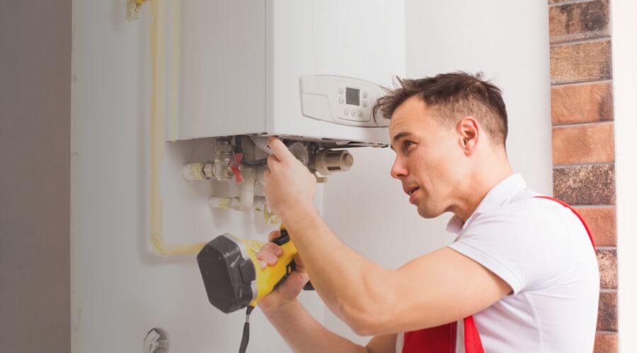Local tankless water heater installation in North Monmouth, ME